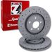 ZIMMERMANN 600.1606.52 Bremsscheibe SPORT COAT Z 280x22mm, 6/5, 5x100, außenbelüftet, gelocht, beschichtet
