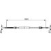BOSCH Seilzug, Feststellbremse 1 987 477 646
