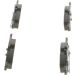 BOSCH Bremsbelagsatz, Scheibenbremse 0 986 494 063