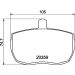 Hella Bremsbelagsatz, Scheibenbremse 8DB 355 006-361 Hella Bremsbelagsatz, Scheibenbremse 8DB 355 006-361