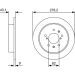 BOSCH Bremsscheibe 0 986 479 D34