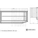 Blue Print Luftfilter ADBP220052 Blue Print Luftfilter ADBP220052