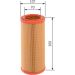 BOSCH 1 457 433 307 Luftfilter