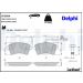 Delphi Bremsbelagsatz, Scheibenbremse LP2504 Delphi Bremsbelagsatz, Scheibenbremse LP2504