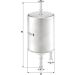 Kraftstofffilter WK 720/3 Kraftstofffilter WK 720/3