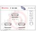 Brembo Bremsbelagsatz, Scheibenbremse PRIME LINE P 59 055 Brembo Bremsbelagsatz, Scheibenbremse PRIME LINE P 59 055