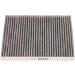 Hausmarke Filter, Innenraumluft Pollenfilter Innenraumfilter Aktivkohlefilter 10483243