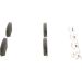 BOSCH Bremsbelagsatz, Scheibenbremse 0 986 424 124 BOSCH Bremsbelagsatz, Scheibenbremse 0 986 424 124