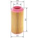 BOSCH 1 457 433 558 Luftfilter