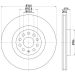 Hella Bremsscheibe Pro High Carbon 8DD 355 129-241 Hella Bremsscheibe Pro High Carbon 8DD 355 129-241