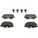 BOSCH Bremsbelagsatz, Scheibenbremse 0 986 491 030