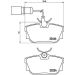 Brembo Bremsbelagsatz, Scheibenbremse PRIME LINE P 85 059