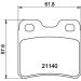 Hella Bremsbelagsatz, Scheibenbremse 8DB 355 007-451 Hella Bremsbelagsatz, Scheibenbremse 8DB 355 007-451