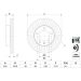 BOSCH Bremsscheibe 0 986 479 716 BOSCH Bremsscheibe 0 986 479 716