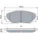 BOSCH Bremsbelagsatz, Scheibenbremse 0 986 494 174 BOSCH Bremsbelagsatz, Scheibenbremse 0 986 494 174