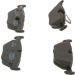 BOSCH Bremsbelagsatz, Scheibenbremse 0 986 424 667