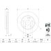 BOSCH Bremsscheibe 0 986 478 875