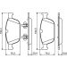 BOSCH Bremsbelagsatz, Scheibenbremse 0 986 494 305 BOSCH Bremsbelagsatz, Scheibenbremse 0 986 494 305