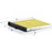 MANN-FILTER FP 24 009 Innenraumfilter FreciousPlus Aktivkohlefilter mit Polyphenol, antibakteriell, Feinstaubfilter (PM 2.5)