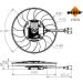 NRF Lüfter, Motorkühlung 470054