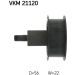 SKF Umlenk-/Führungsrolle, Zahnriemen VKM 21120