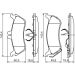 BOSCH Bremsbelagsatz, Scheibenbremse 0 986 424 708 BOSCH Bremsbelagsatz, Scheibenbremse 0 986 424 708