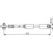 BOSCH Bremsschlauch 1 987 476 172 BOSCH Bremsschlauch 1 987 476 172
