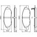 BOSCH Bremsbelagsatz, Scheibenbremse 0 986 494 867 BOSCH Bremsbelagsatz, Scheibenbremse 0 986 494 867