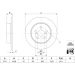 Bremsscheibe 0 986 479 H63 Bremsscheibe 0 986 479 H63
