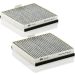 MANN-FILTER CUK 1931-2 Innenraumfilter, Aktivkohlefilter
