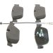 BOSCH Bremsbelagsatz, Scheibenbremse 0 986 494 526 BOSCH Bremsbelagsatz, Scheibenbremse 0 986 494 526