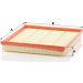 MANN-FILTER C 28 125 Luftfilter