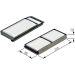 BOSCH 1 987 432 163 Innenraumfilter BOSCH 1 987 432 163 Innenraumfilter
