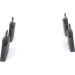 BOSCH Bremsbelagsatz, Scheibenbremse 0 986 494 166 BOSCH Bremsbelagsatz, Scheibenbremse 0 986 494 166