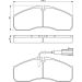 BOSCH Bremsbelagsatz, Scheibenbremse 0 986 494 278 BOSCH Bremsbelagsatz, Scheibenbremse 0 986 494 278