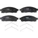 TRW Bremsbelagsatz, Scheibenbremse GDB2124