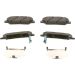 BOSCH Bremsbelagsatz, Scheibenbremse 0 986 494 981