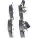 BOSCH Bremsbelagsatz, Scheibenbremse 0 986 494 465