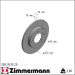 Zimmermann Bremsscheibe Coat Z 285.3535.20