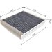 BOSCH 1 987 432 464 Innenraumfilter BOSCH 1 987 432 464 Innenraumfilter
