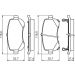 BOSCH Bremsbelagsatz, Scheibenbremse 0 986 494 496