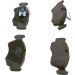 BOSCH Bremsbelagsatz, Scheibenbremse 0 986 491 900
