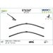 Valeo Wischblatt Scheibenwischer SILENCIO FLAT BLADE SET 574347
