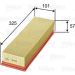 Valeo Luftfilter 585089