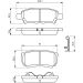 BOSCH Bremsbelagsatz, Scheibenbremse 0 986 494 502 BOSCH Bremsbelagsatz, Scheibenbremse 0 986 494 502