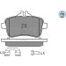Meyle Bremsbelagsatz, Scheibenbremse MEYLE-PD: Advanced performance and design 025 252 1518/PD