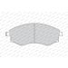 Ferodo Bremsbelagsatz, Scheibenbremse PREMIER ECO FRICTION FDB600 Ferodo Bremsbelagsatz, Scheibenbremse PREMIER ECO FRICTION FDB600