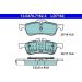 Bremsbelagsatz, Scheibenbremse ATE Ceramic 13.0470-7162.2 Bremsbelagsatz, Scheibenbremse ATE Ceramic 13.0470-7162.2