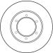 TRW Bremsscheibe DF1418 TRW Bremsscheibe DF1418