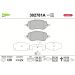 Valeo Bremsbelagsatz, Scheibenbremse EXPERT 302781A Valeo Bremsbelagsatz, Scheibenbremse EXPERT 302781A